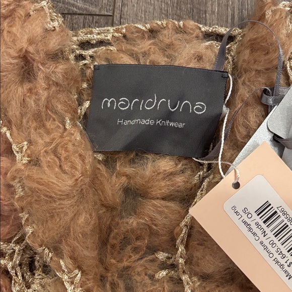 Maridruna Handknit Mohair Cardigan Long - Picture 4 of 7